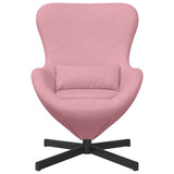 Fauteuil œuf Rose 63 x 73 x 90 cm Velours