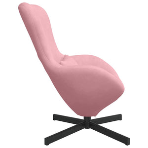 Fauteuil œuf Rose 63 x 73 x 90 cm Velours