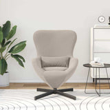 Fauteuil œuf Gris clair 63 x 73 x 90 cm