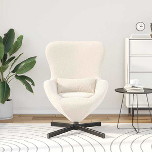 Fauteuil œuf Crème 63 x 73 x 90 cm