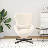 Fauteuil œuf Crème 63 x 73 x 90 cm
