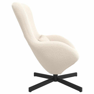 Fauteuil œuf Crème 63 x 73 x 90 cm