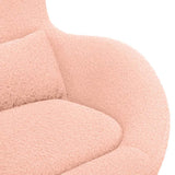 Fauteuil œuf Rose 63 x 73 x 90 cm