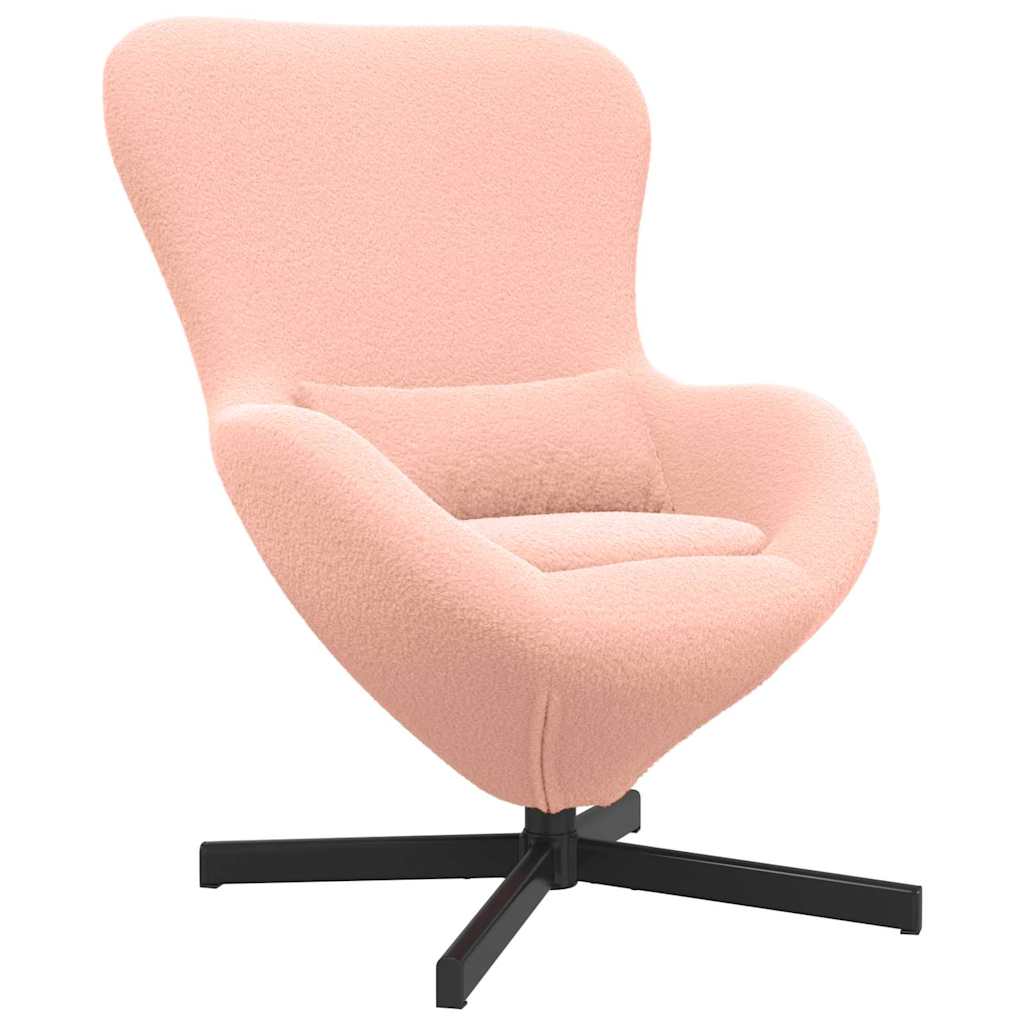 Fauteuil œuf Rose 63 x 73 x 90 cm