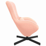 Fauteuil œuf Rose 63 x 73 x 90 cm