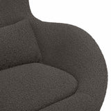Fauteuil œuf Gris foncé 63 x 73 x 90 cm