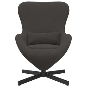 Fauteuil œuf Gris foncé 63 x 73 x 90 cm