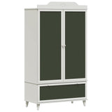 Armoire Tableau Noir avec tiroir Blanc Bois d'ingénierie