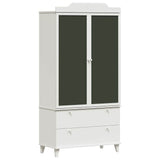 Armoire Tableau Noir avec tiroir Blanc Bois d'ingénierie
