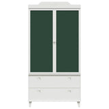 Armoire Tableau Noir avec tiroir Blanc Bois d'ingénierie