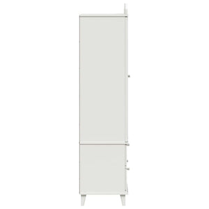 Armoire Tableau Noir avec tiroir Blanc Bois d'ingénierie