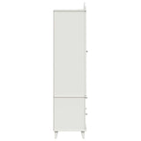 Armoire Tableau Noir avec tiroir Blanc Bois d'ingénierie