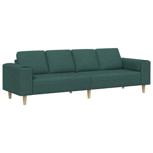 Ensemble de Canapés Vert foncé tissu