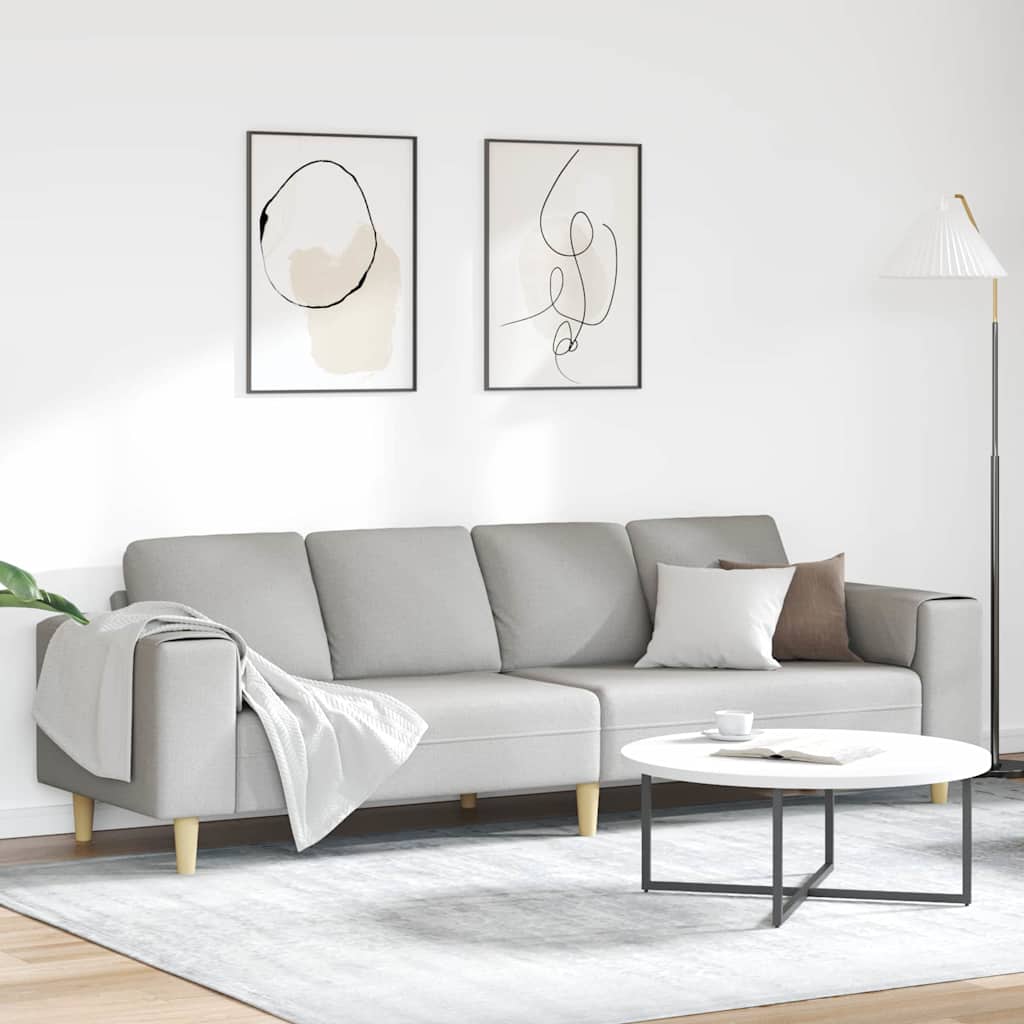 Ensemble de Canapés Gris nuage tissu