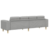 Ensemble de Canapés Gris nuage tissu