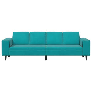 Ensemble de Canapés Turquoise Velours