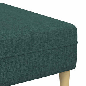Ensemble de Canapés Vert foncé tissu