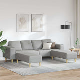 Ensemble de Canapés Gris nuage tissu