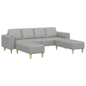 Ensemble de Canapés Gris nuage tissu