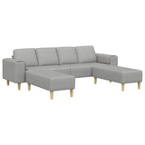 Ensemble de Canapés Gris nuage tissu