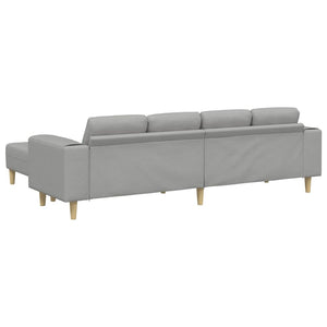 Ensemble de Canapés Gris nuage tissu