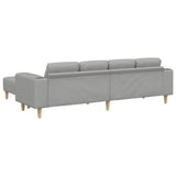 Ensemble de Canapés Gris nuage tissu