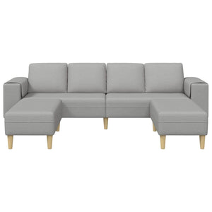 Ensemble de Canapés Gris nuage tissu