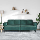 Ensemble de Canapés Vert foncé Velours