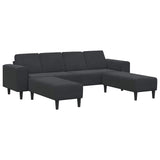 Ensemble de Canapés Noir Velours