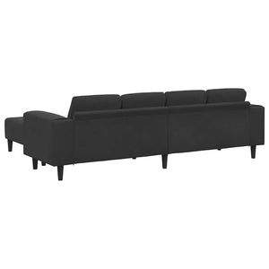 Ensemble de Canapés Noir Velours