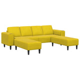 Ensemble de Canapés Jaune Velours