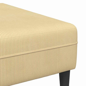 Sofa en tissu avec coussin Vert gris Tissu en velours côtelé