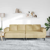 Sofa en tissu avec coussin Vert gris Tissu en velours côtelé