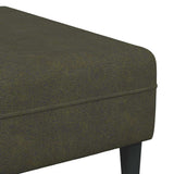 Ensemble de Canapés Vert armée Cuir suédé faux