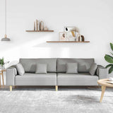 Sofa en tissu avec coussin Gris nuage 208 cm tissu