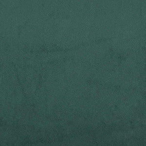 Canapé en velours avec coussin Vert foncé 208 cm Velours
