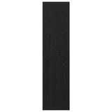 Armoire Chêne noir 100 x 50 x 200 cm Bois d'ingénierie