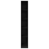 Armoire Chêne noir 30 x 50 x 200 cm Bois d'ingénierie