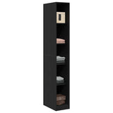 Armoire Chêne noir 30 x 50 x 200 cm Bois d'ingénierie