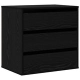 Commode Autre Chêne noir 60 x 41 x 58 cm Bois d'ingénierie
