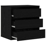 Commode Autre Chêne noir 60 x 41 x 58 cm Bois d'ingénierie