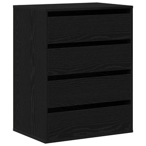 Commode Chêne noir 60 x 41 x 76 cm Bois d'ingénierie