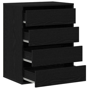 Commode Chêne noir 60 x 41 x 76 cm Bois d'ingénierie