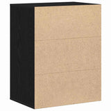 Commode Chêne noir 60 x 41 x 76 cm Bois d'ingénierie
