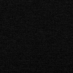 Unité de Sofa Modulaire Sans Accoudoirs 2 pcs Noir