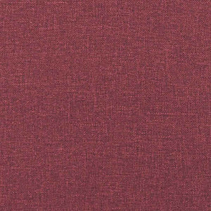 Unité de Sofa Modulaire Sans Accoudoirs 2 pcs Rouge