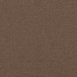 Unité de Sofa Modulaire Sans Accoudoirs 2 pcs Marron