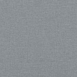 Unité de Sofa Modulaire Sans Accoudoirs 3 pcs Gris clair