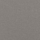 Unité de Sofa Modulaire Sans Accoudoirs 3 pcs Taupe