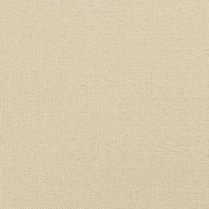 Unité de Sofa Modulaire Sans Accoudoirs 3 pcs Crème